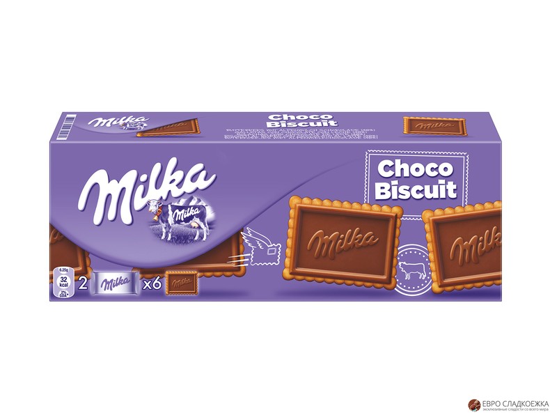 Milka Сhoco Biscuits 150 гр.