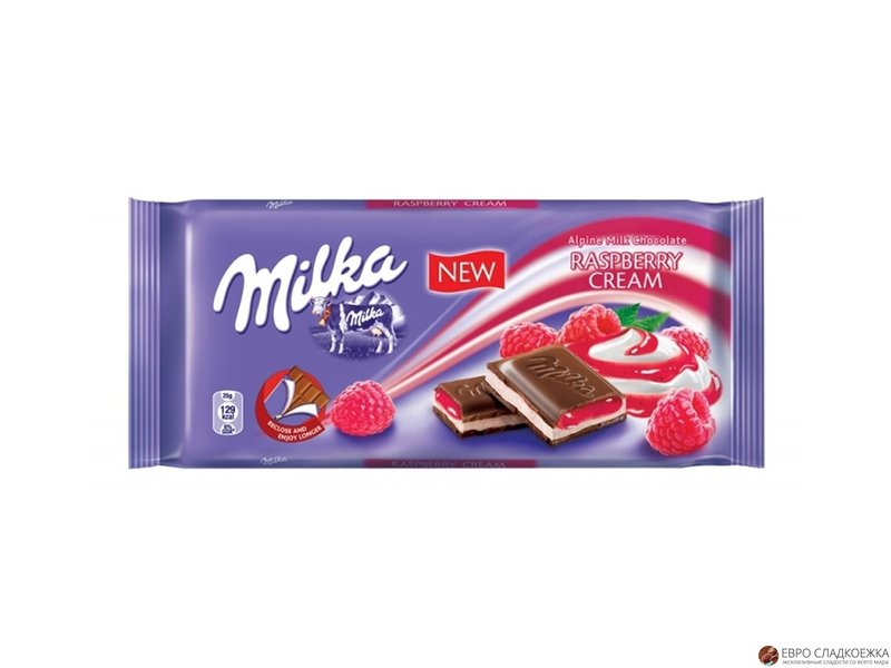 Milka Raspberry Creme 100 гр.