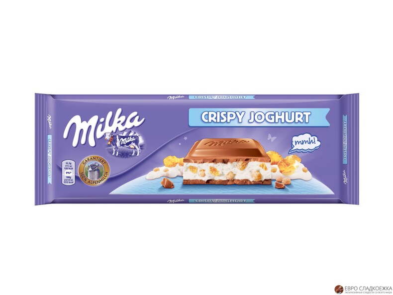 Milka Crispy Joghurt 300 гр.