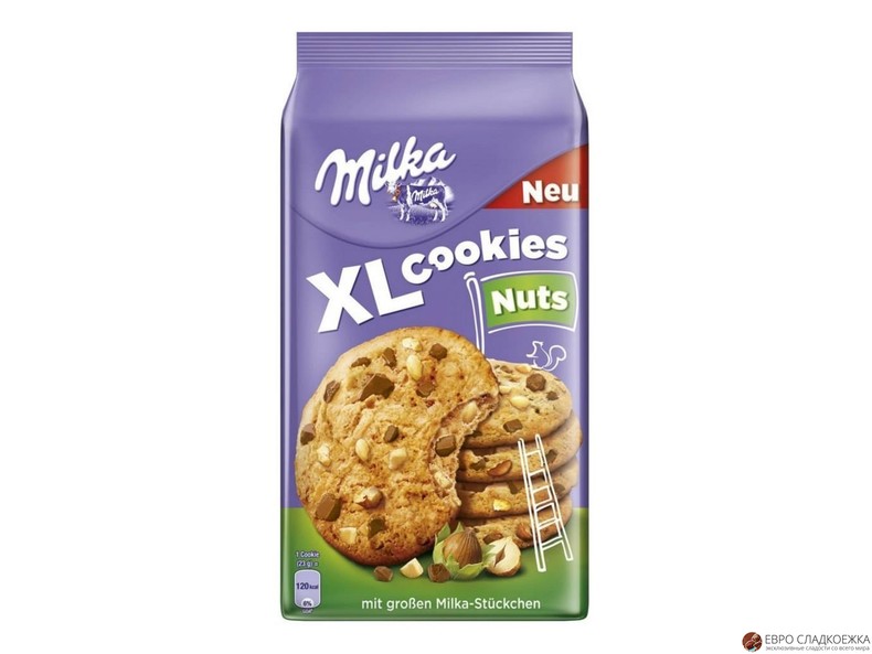 Milka XL Сhoco Сookies Nuts 184 гр.