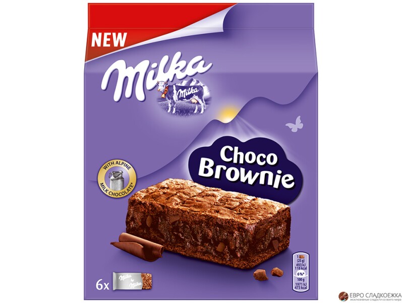 Milka Choco Brownie, 150 гр.