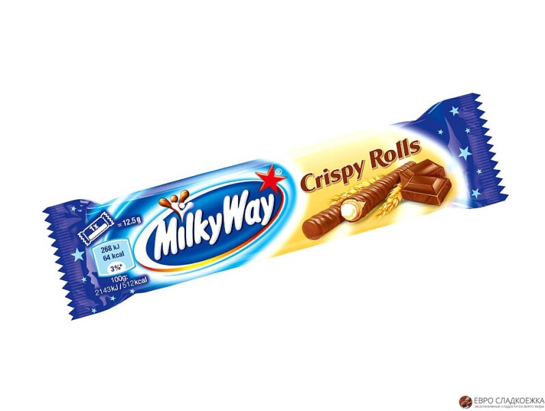 MilkyWay Crispy Rolls 22 гр