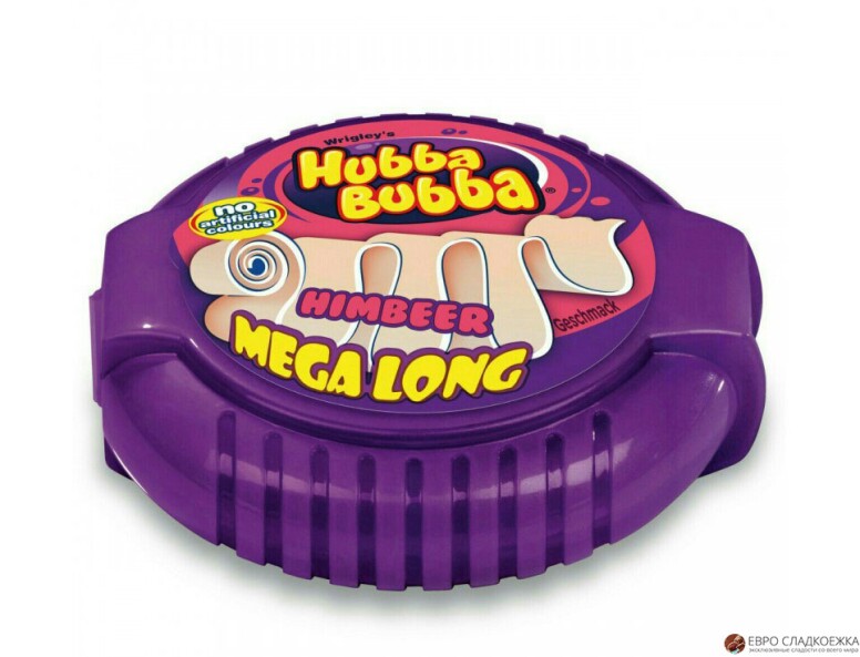 Hubba Bubba Mega Long Himbeer 56 гр.