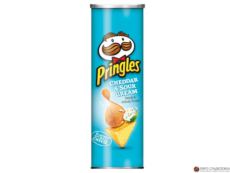 Pringles Cheddar & Sour Cream 158 гр