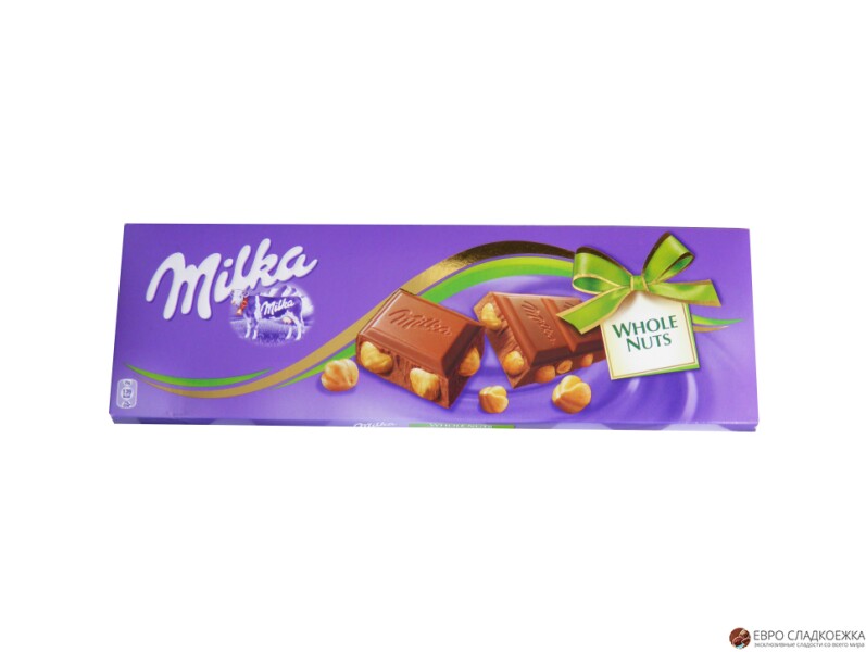 Milka Whole Nuts 250 гр