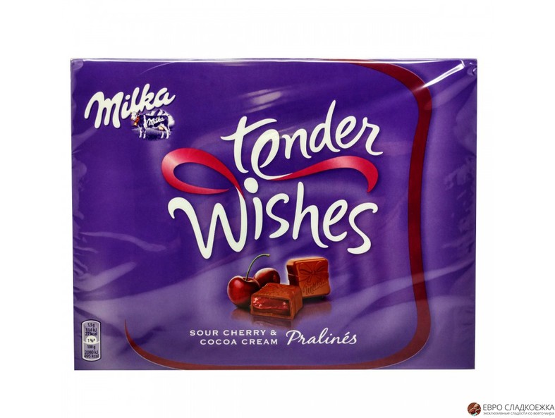 Milka Tender Wishes Cherry 110 гр