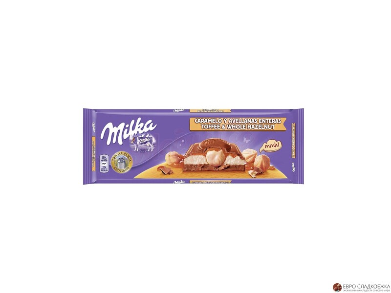 Milka Toffe Whole Nuts 300 гр
