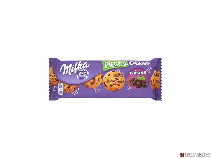 Milka Choco Cookies with Raisins 135 гр.