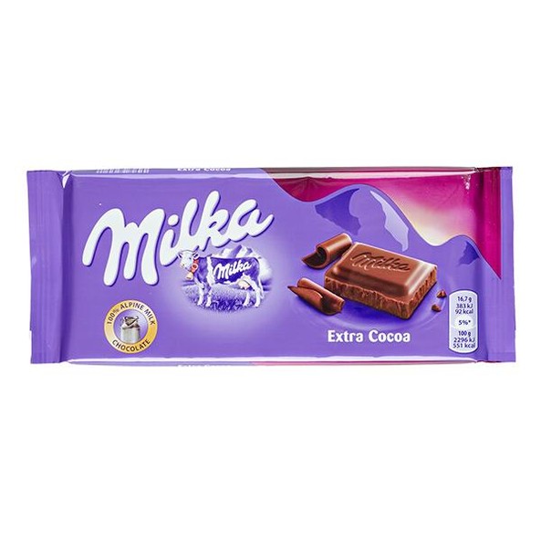Milka Extra Cacao Dark 100 гр.