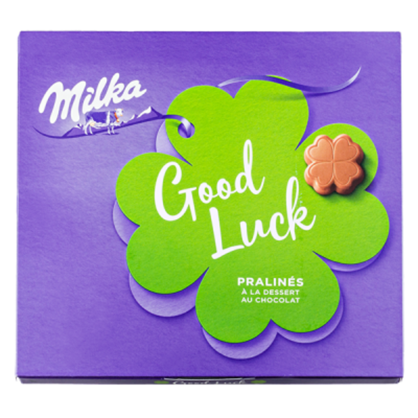 Подарочный набор конфет Milka Good luck 110 гр.