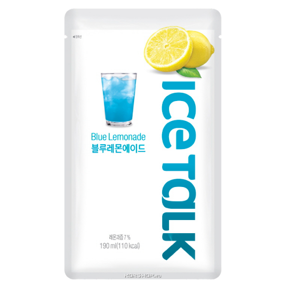 Холодный напиток "Blue Lemonade" (голубой лимонад) 190мл.