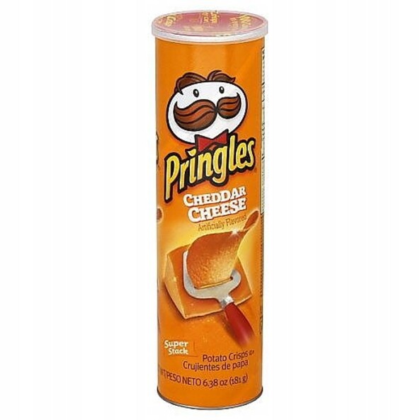 Чипсы Pringles Сыр Чеддер 158 гр.