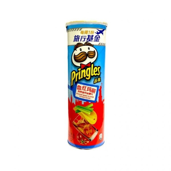 Чипсы Pringles со вкусом коктейля "Кровавая мерри" 110 гр.