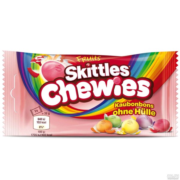 Skittles Chewies 45 гр