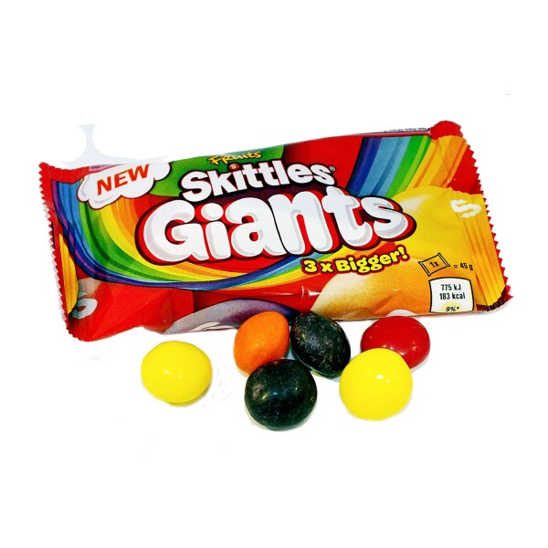 Skittles Гигантские драже 45 гр