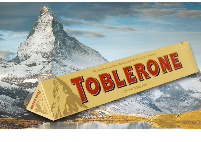 Шоколад Toblerone молочный с нугой 100г