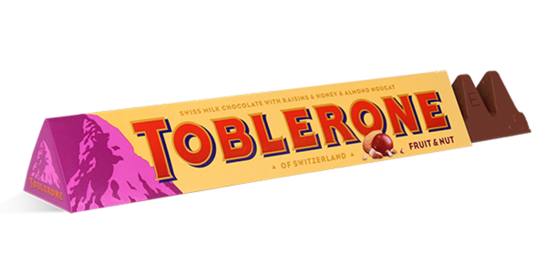 Toblerone Fruit and Nut 100 г.