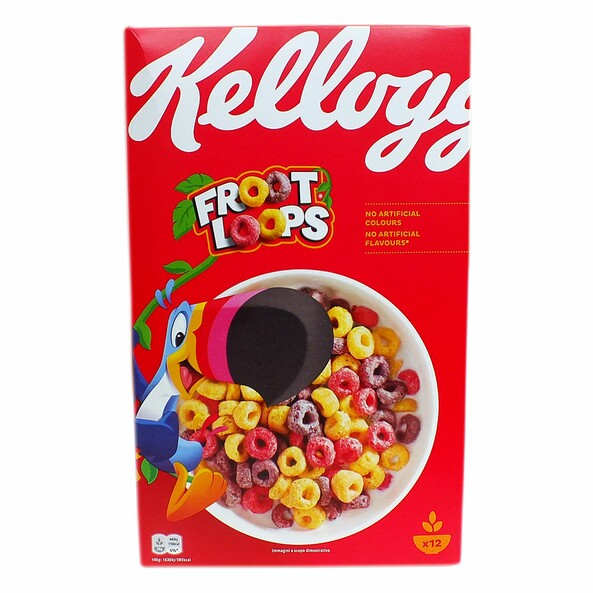 Сухой завтрак Kellogs Froot Loops 375 гр.