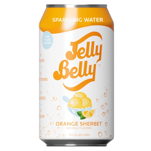 Газир. вода Jelly Belly Апельсиновый Щербет 355 мл.
