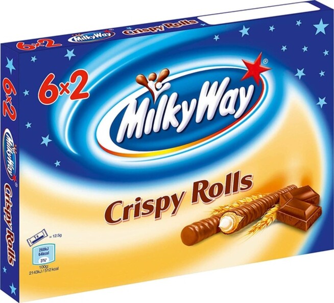 MilkyWay Crispy Rolls 150гр