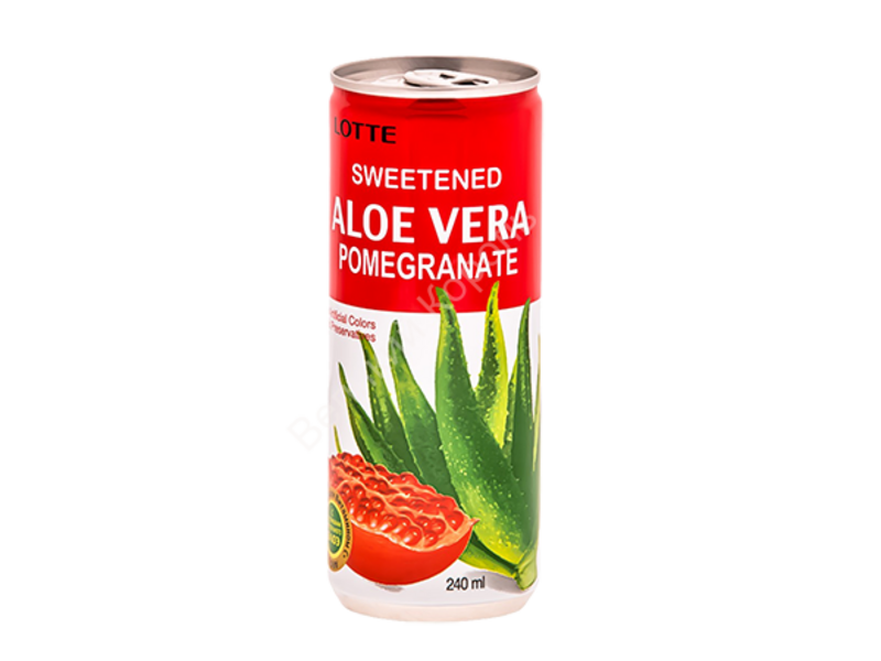 Напиток Lotte Алое Вера Гранат 240 мл.