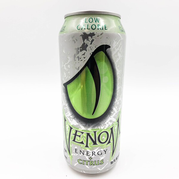 Газированный тонизирующий напиток Venom Citrus Low Calorie 473 ml