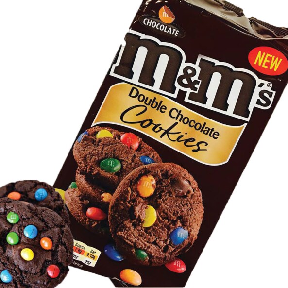 M&Ms Double Chocolate Cookies 180 g.