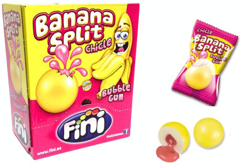 Жевательная резинка Fini Банан 5 гр (200шт/уп)