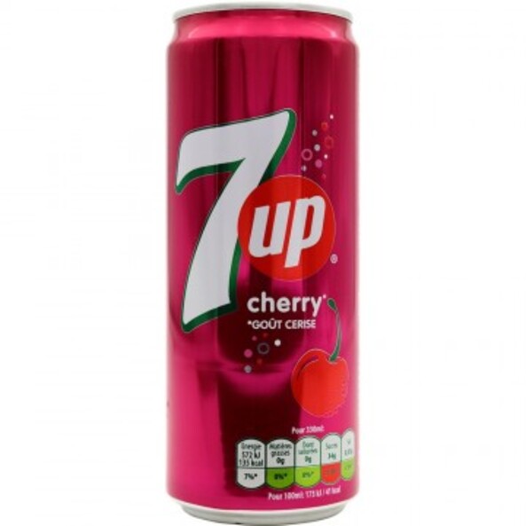 Газ.нап. 7UP Вишня 330 мл