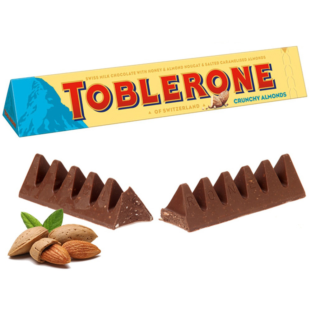 Toblerone шоколад. Тоблерон 100г. Шоколад Toblerone crunchy Almonds. Шоколад Тоблерон Алмонд 100г. Тоблерон шоколад 360гр.