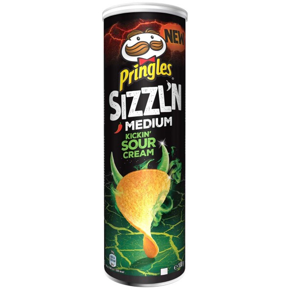 Чипсы Pringles Medium Sour Cream 180г
