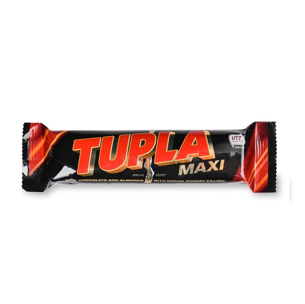 Шоколад молочный TUPLA Maxi миндаль и какао 50гр