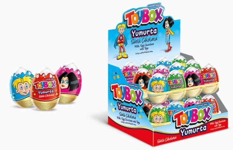 Яйцо с игрушкой TOYBOX Max Egg 20гр
