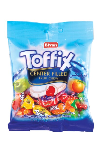 Жевательные конфеты кислые Тоффикс Микс 90гр