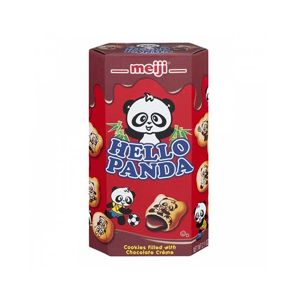 Печенье Meiji Hello Panda с шоколадной начинкой 45 гр